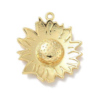 Rack Plating Brass Pendants KK-G515-39B-G-1