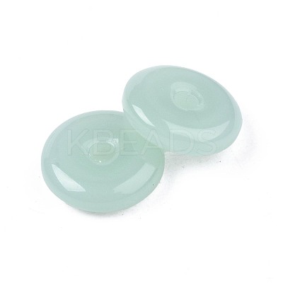 Transparent Spray Painted Glass Beads GLAA-S054-34A-B02-1