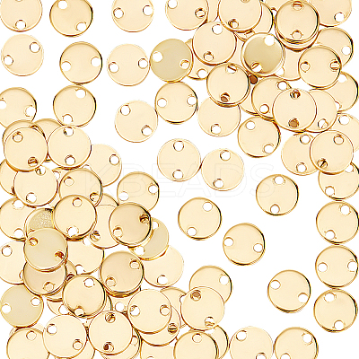 100Pcs 304 Stainless Steel Connector Charms STAS-UN0048-93-1