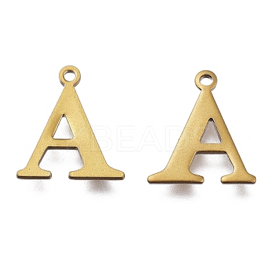 PVD Vacuum Plating  304 Stainless Steel Charms STAS-H112-A-AB-1