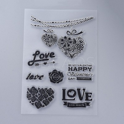 Silicone Stamps DIY-L036-C05-1
