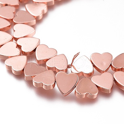 Non-magnetic Synthetic Hematite Beads Strands G-A181-A02-1