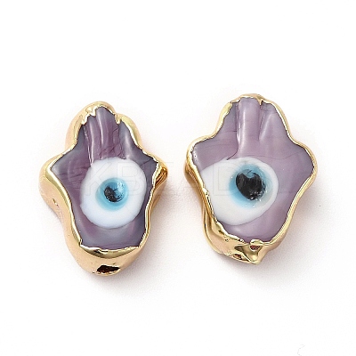 Handmade Evil Eye Lampwork Beads LAMP-F026-03I-1