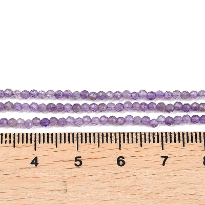 Natural Amethyst Beads Strands G-B171-C02-2mm-1