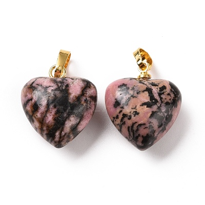 Natural Rhodonite Pendants G-I311-A14-G-1
