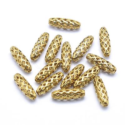Brass Filigree Beads KK-A143-10C-RS-1