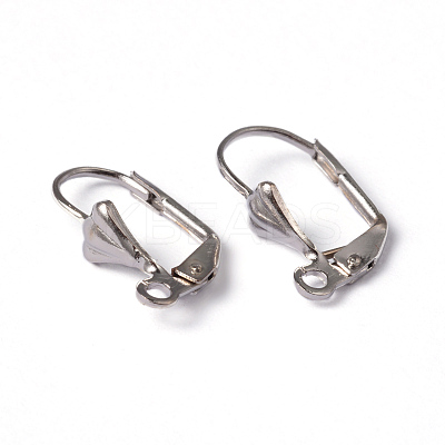 Brass Leverback Earring Findings EC561-NF-1