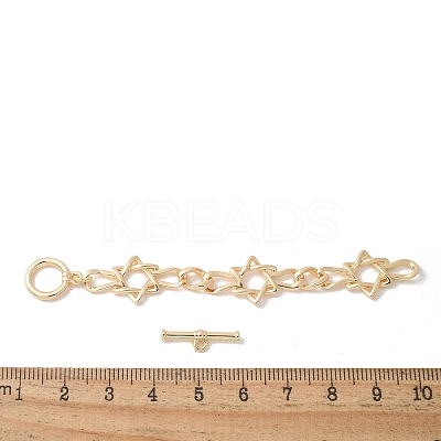 Brass Chain Extender KK-U052-08G-1