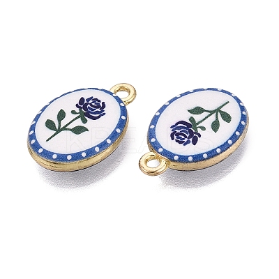 Valentine's Day Printed Alloy Pendants PALLOY-SZC0008-05D-1