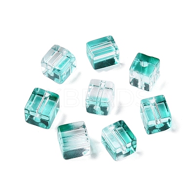 Baking Paint Transparent Glass Beads X1-DGLA-N005-01A-04-1