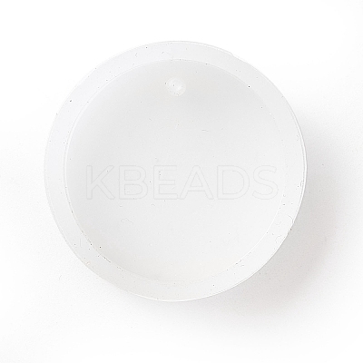 Flat Round Pendant Silicone Molds LS-DIY-K047-05-1