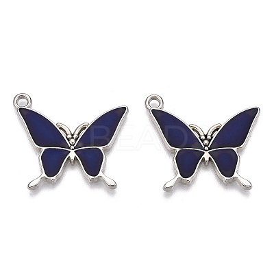 Alloy Enamel Pendants PALLOY-K244-E01-P-RS-1