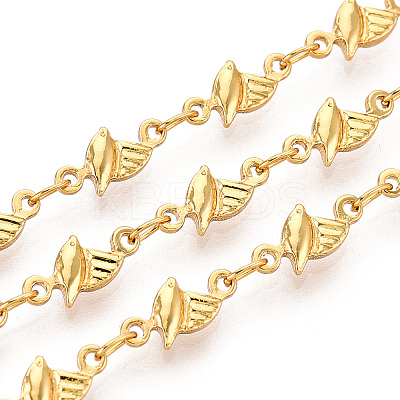 Ocean Theme Brass Link Chains CHC-T017-01A-1