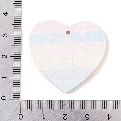 Rainbow Theme Acrylic Pendants MACR-U003-01B-1