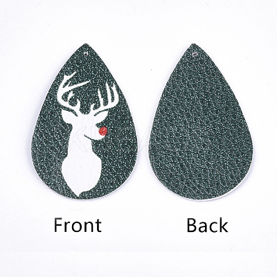 PU Leather Big Pendants X-FIND-S311-002E-1