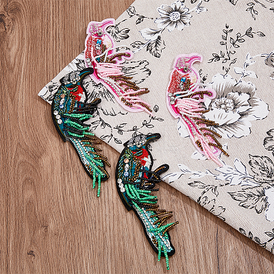 Bird Non-Woven Fabric Costume Accessories DIY-WH0409-52B-1