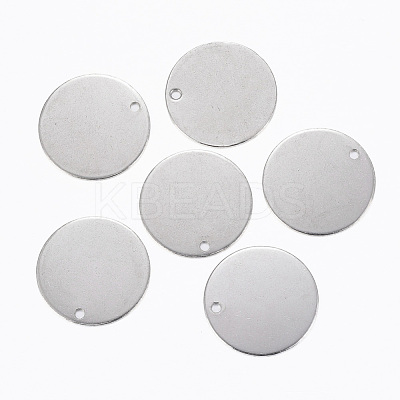 Tarnish Resistant 304 Stainless Steel Stamping Blank Tag Pendants STAS-H396-A-05P-1