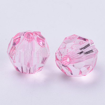 Transparent Acrylic Beads TACR-Q257-14mm-V03-1