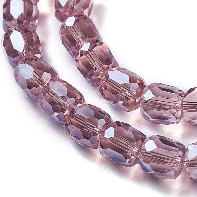 Electroplate Glass Beads GLAA-F108-13A-02-1
