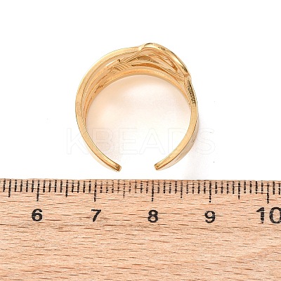 304 Stainless Steel Cuff Open Rings RJEW-H266-05B-G-1