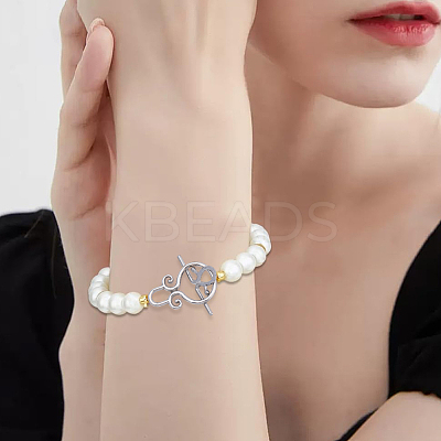 10Pcs 304 Stainless Steel Toggle Clasps STAS-BBC0008-32P-1