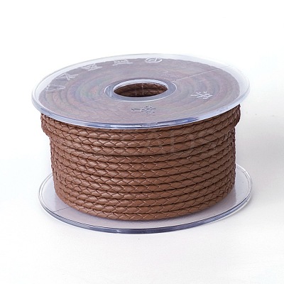 Braided Cowhide Cord WL-I003-3mm-D-12-1