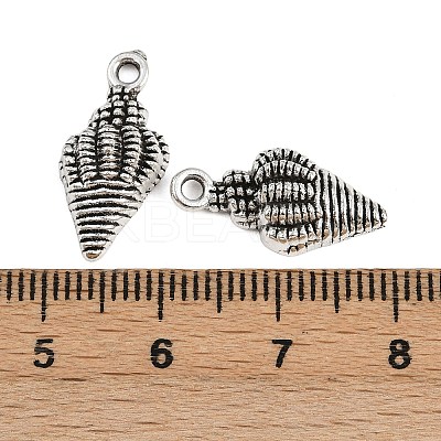 Tibetan Style Alloy Pendants TIBE-B003-08AS-1