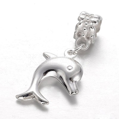 Alloy European Dangle Charms MPDL-E045-01-1