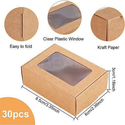 Kraft Paper Box CON-WH0032-F01-1