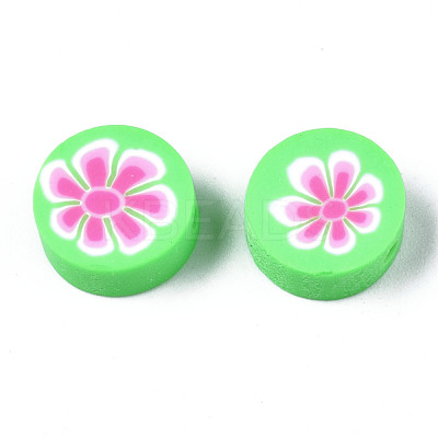 Handmade Polymer Clay Beads CLAY-N008-039F-1
