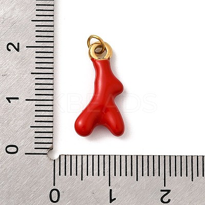 304 Stainless Steel Enamel Pendants STAS-B093-04G-02-1
