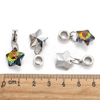 Tibetan Style Alloy Large Hole European Dangle Charms LS-X-PALLOY-JF00040-1
