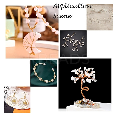 Round Copper Wire Copper Beading Wire for Jewelry Making CWIR-F001-S-0.3mm-1