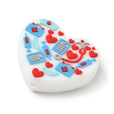 Silicone Beads SIL-I018-02C-1