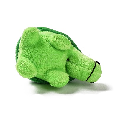 Cartoon PP Cotton Plush Simulation Soft Stuffed Animal Toy Tortoise Pendants Decorations HJEW-K043-02-1