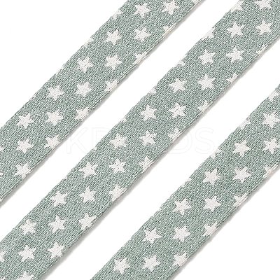 5M Cotton Linen Strar Printed Ribon LS-OCOR-K008-01A-03-1