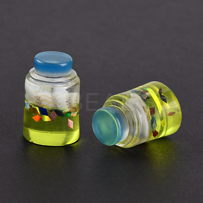 Transparent Resin Beads RESI-WH0020-023-1