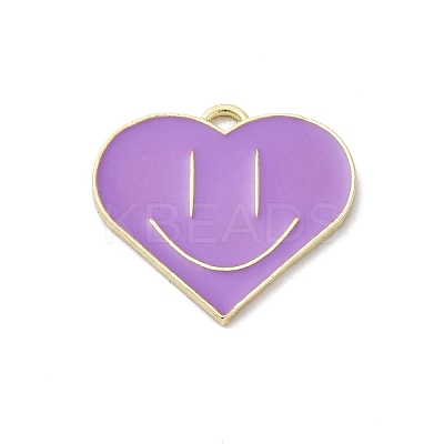 Alloy Enamel Pendants ENAM-F152-06G-05-1