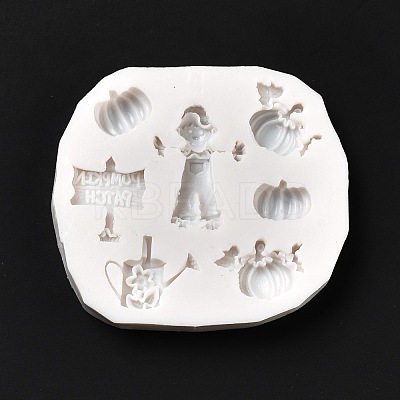 DIY Autumn Ornament Food Grade Silicone Statue Molds DIY-G054-B03-1