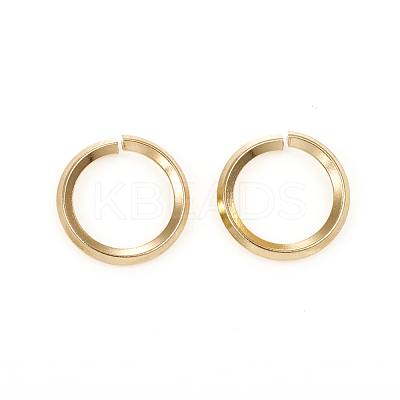 304 Stainless Steel Open Jump Rings X-STAS-G224-22G-06-1