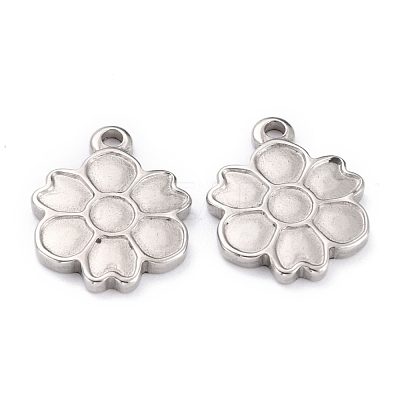 Non-Tarnish 304 Stainless Steel Pendants STAS-O145-41P-1