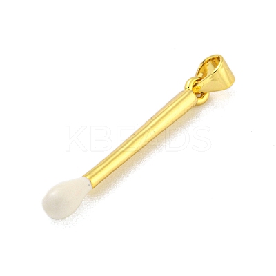 Real 18K Gold Plated Brass Pendants KK-R159-40G-02-1
