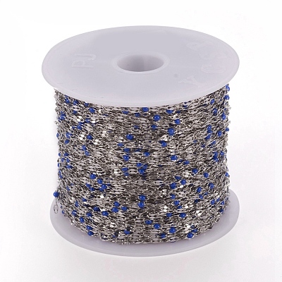 Handmade 304 Stainless Steel Dapped Chains CHS-D026-16M-P-1