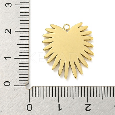 PVD Vacuum Plating 304 Stainless Steel Pendants STAS-L278-038G-1