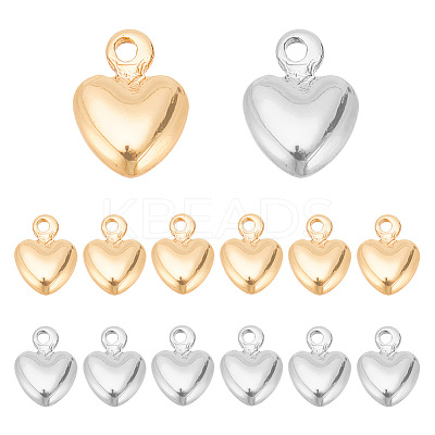 80Pcs 2 Colors Brass Charms KK-AR0003-20-1