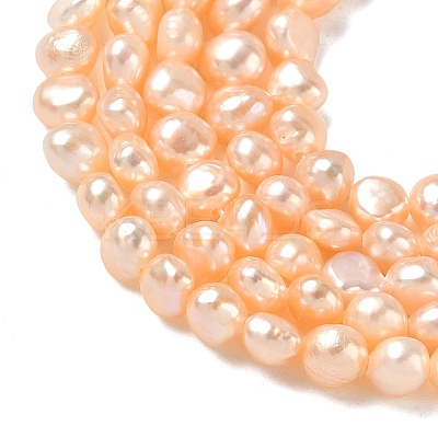 Natural Cultured Freshwater Pearl Beads Strands PEAR-C004-21F-1