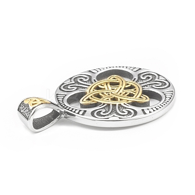 Viking Norse 304 Stainless Steel Pendants STAS-G303-38G-1
