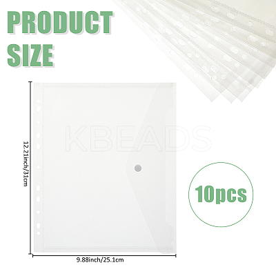 PP Binder File Pockets FIND-WH0152-931B-1