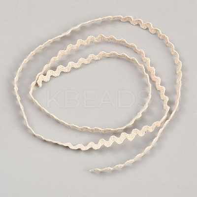 Cotton Wavy Fringe Trim Ribbon OCOR-WH20008-02B-1