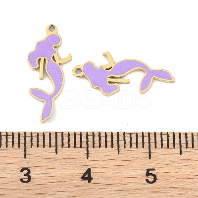 Ion Plating(IP) 304 Stainless Steel Charms STAS-N103-194G-07-1